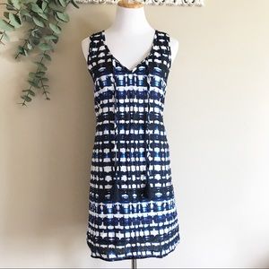 Cynthia Rowley Tie Dye Linen Dress Size 8
